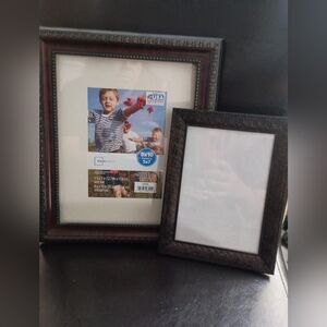 Classic Brown Picture Frame Set